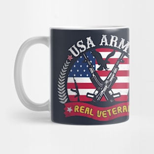 USA Army Veteran T=shirt Mug